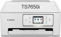 Canon PIXMA TS7650i drivers de impressora e scanner