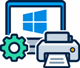 Windows Update e adição manual de uma impressora